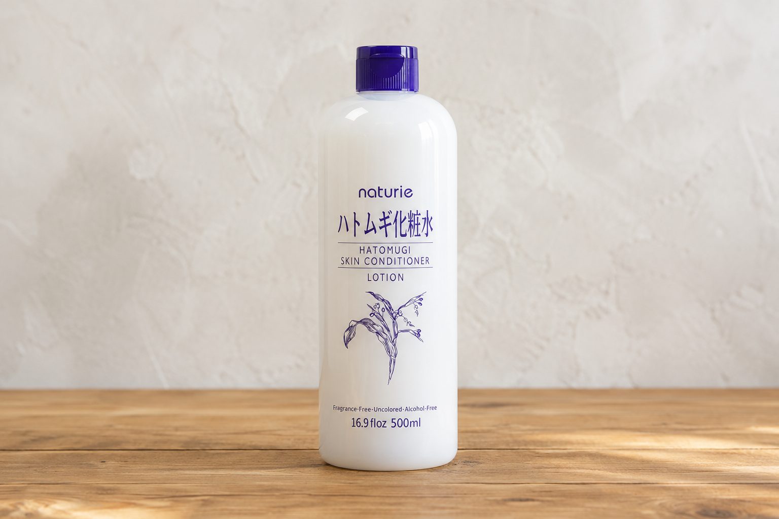 Bottle of Naturie Hatomugi Skin Conditioner
